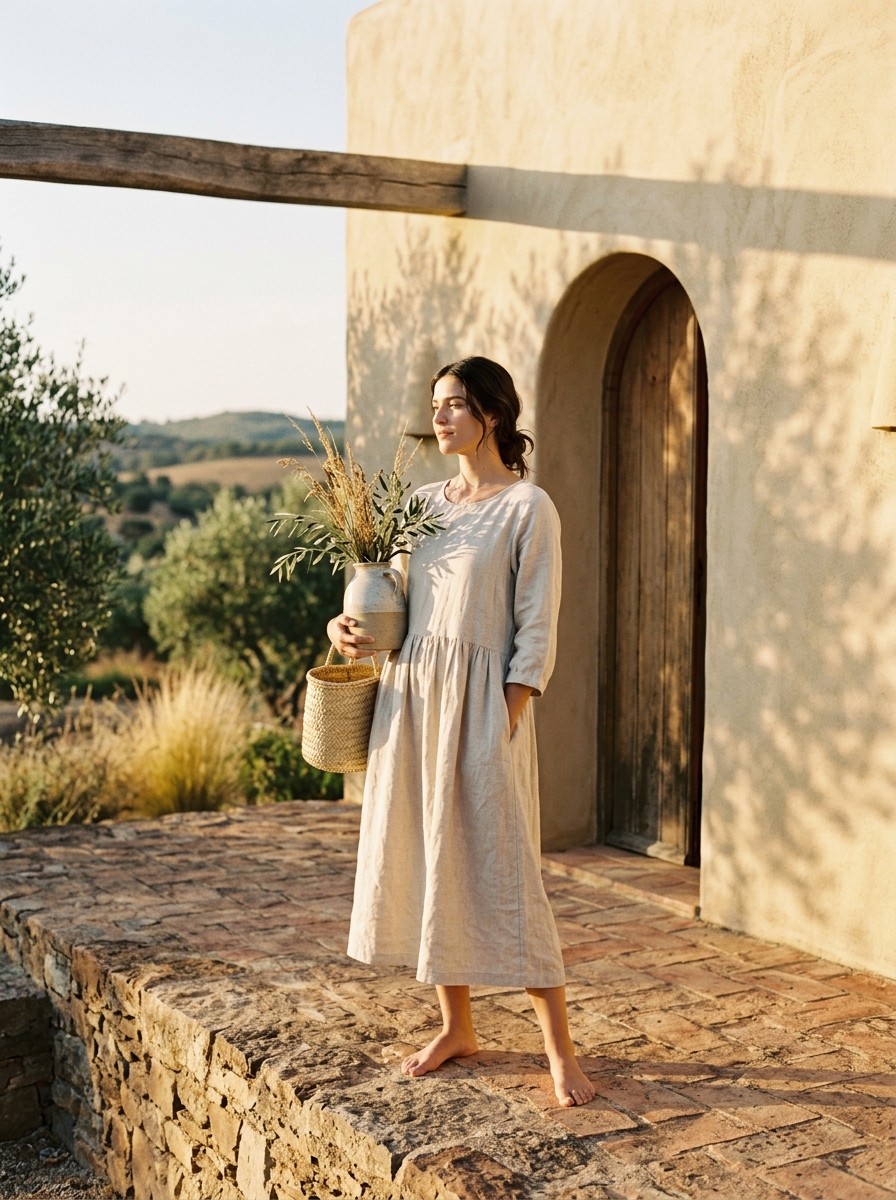 Casa do Sol Linen Apparel in Portuguese light